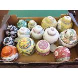 Various modern Chinese ginger jars