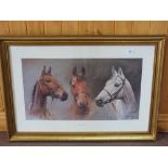 Print, Red Rum, Arkle and Desert Orchid, The Three Kings,