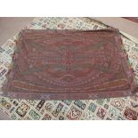 A Victorian finely woven Paisley shawl