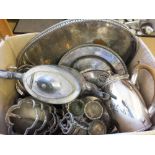 Various items of Silver plate