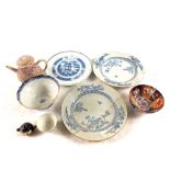 Various Chinese and Japanese ceramics