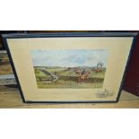 Charles Johnson Payne "Snaffles" (1884-1967) signed and stamped print "The Biggest Wall in the