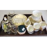 A lustre tea set,