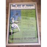 A framed Parkstone Film Co, Lytham poster,