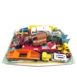 Various Corgi model trucks and other vehicles (three trays)