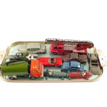 Various Dinky model cars etc