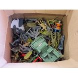 Various Britains and other plastic models