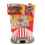 Boxed Days Gone Billy Smarts Circus, four vehicles,