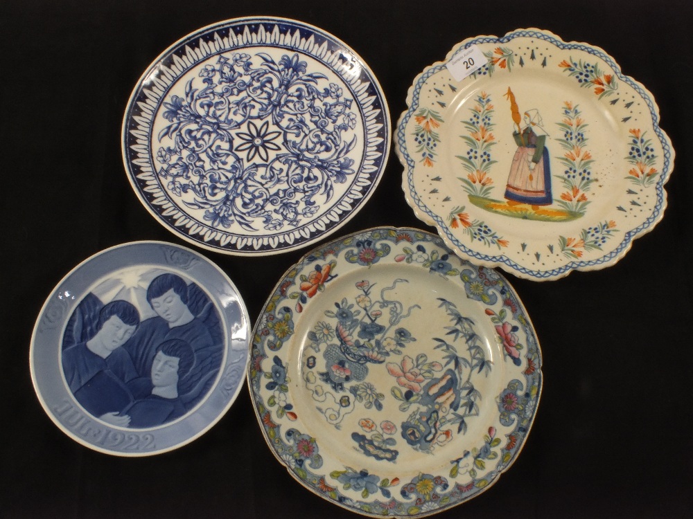 Quimper and other wall plates