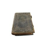 A Victorian family Holy Bible with Brass bindings