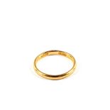 A 22ct Gold wedding band,