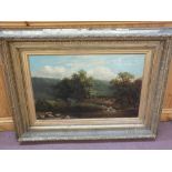 Frederick Ladbrooke (1812-1865), attributed, unsigned river landscape,