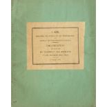 ITINERAIRE DES VOITURES. Ministere des Postes et des Telegraphes. Nº402, July 1883.