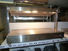 *Stainless Steel Serve Through Carvery Unit with 3 Lamp Display Ref 15