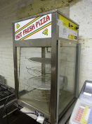 *Model 695C Stainless Steel & Glass Heated Counter Top Display Unit