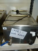 *2 Pot Wetwell Electric Bain Marie Ref 235