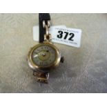 Lady's 9ct Gold Wrist Watch