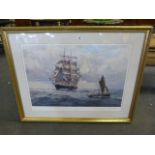 Framed Artist Proof Print "Tweed In The Channel" Signed Steven Dews