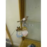 Beswick Hunca Munca Figurine & Lladro Bird Figurine