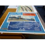 Original British Railways Eastern Region Poster Temple Mills Marshalling Yard 50"x39"