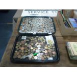 2 Trays of Older Coinage