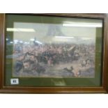 Framed Print Depicting The Zulu Wars