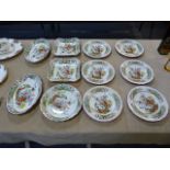 Quantity of Coapland Spode Dinnerware Waring & Gillows