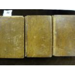 3 Volumes of The Commentarys of The Laws of England by Sir William Blackstone Circa 1800