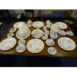 Large Quantity of Royal Albert Haworth Dinnerware