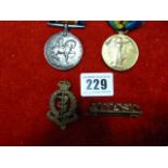 2 First World War Medals etc