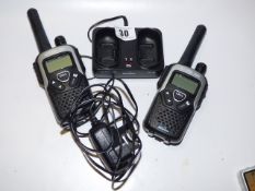 *Pair of Binatone Action 1100 Two Way Radios with Charger