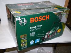 *Bosch Rotak 32 Li High Power Cordless Lawn Mower 32cm