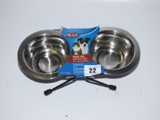 *Trixe Stainless Steel Pet Bowls