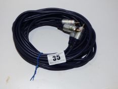 *Cable Mounting to 2 Times Phono RCA Cables 5m