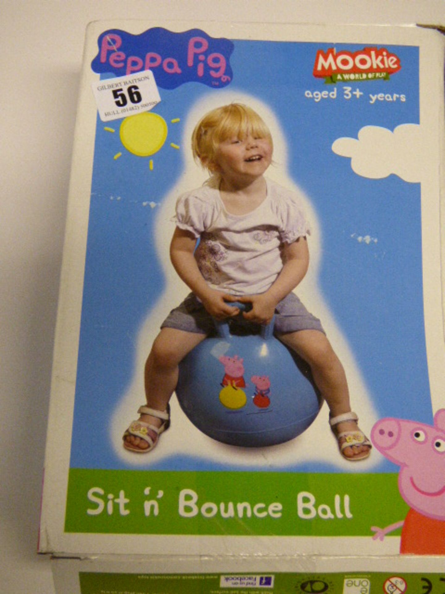 *Peppa Pig Sit & Bounce Ball