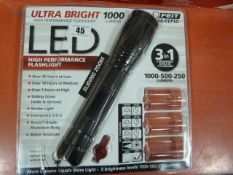*2 x Feit Ultra Bright 1000 LED Torch