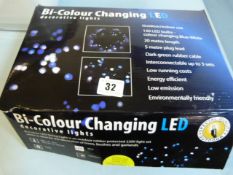 *Box containing LED Bi-Colour String Lights