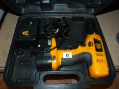 *JCB Cordless Drill in Carry Case