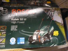 *Bosch Rotak 32 LI Cordless Lawn Mower