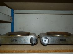 2 Stainless Steel Quatro Boiling Rings