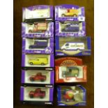 11 Boxed Corgi Cadbury Vehicles