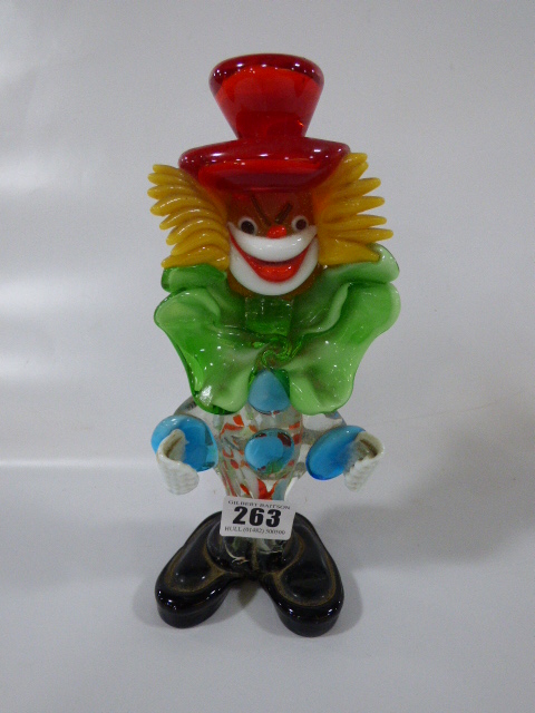 Murano Glass Clown