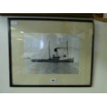 Framed Picture of The Tug Rifleman