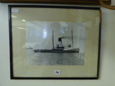 Framed Picture of The Tug Rifleman