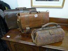 Vintage Gladstone Bag - Briefcase & Another