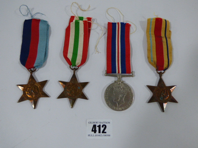Group of Second World War Medals