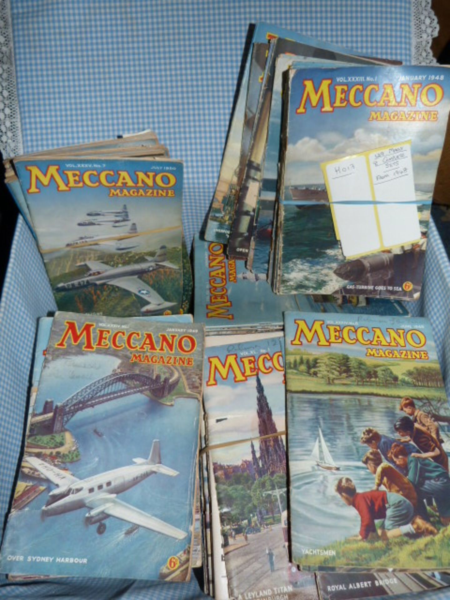 Collection of Meccano Magazines