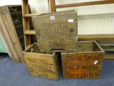 3 Vintage Crates