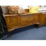 Edwardian Oak Sideboard