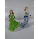 2 Royal Worcester Figurines